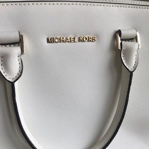 White Michael Kors Handbag